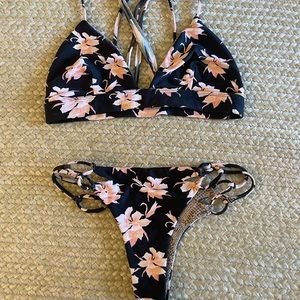 Two piece acacia swimwear